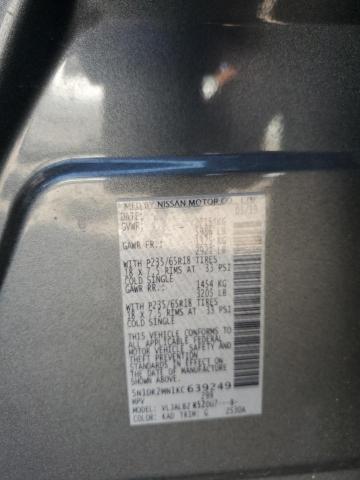 5N1DR2MN1KC639249 - 2019 NISSAN PATHFINDER S 灰色 照片 14