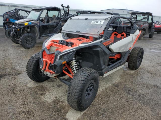 3JBVPAV46NE000105 - 2022 CAN-AM MAVERICK X RC 64 TURBO RR ORANGE photo 2