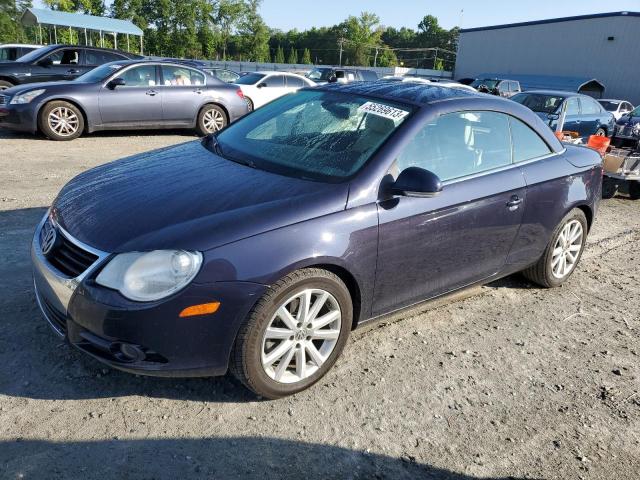 WVWFA71F17V004607 - 2007 VOLKSWAGEN EOS 2.0T LUXURY BLUE photo 1