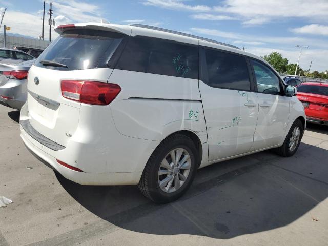 KNDMB5C19G6195522 - 2016 KIA SEDONA LX WHITE photo 3