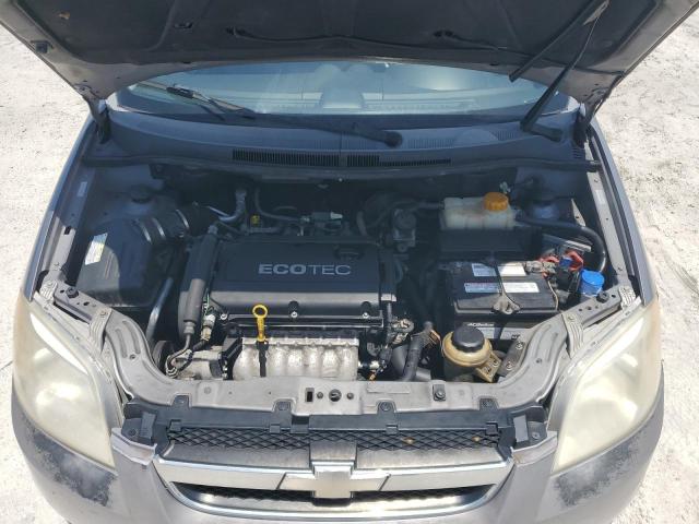 KL1TD5DE7AB132173 - 2010 CHEVROLET AVEO LS 灰色 照片 11