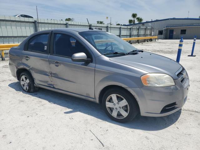KL1TD5DE7AB132173 - 2010 CHEVROLET AVEO LS 灰色 照片 4