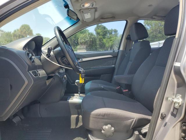 KL1TD5DE7AB132173 - 2010 CHEVROLET AVEO LS 灰色 照片 7