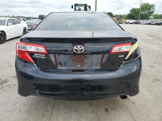 4T1BF1FK4EU339944 - 2014 TOYOTA CAMRY L BLACK photo 6