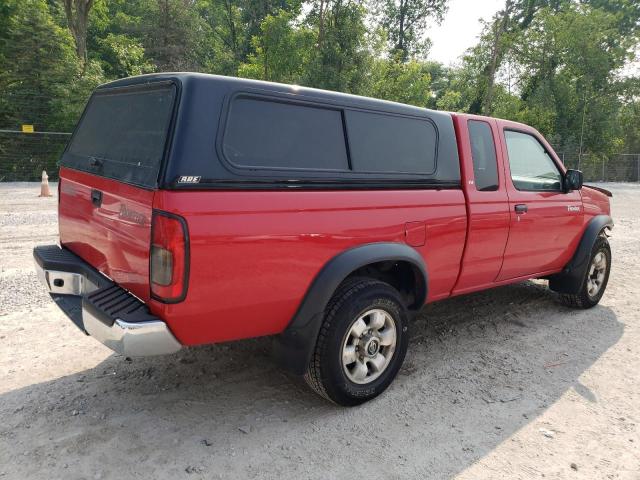 1N6ED26Y3YC363953 - 2000 NISSAN FRONTIER KING CAB XE RED photo 3