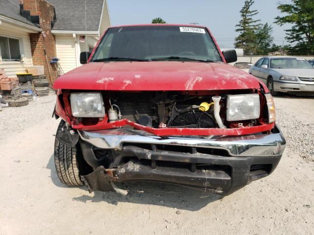 1N6ED26Y3YC363953 - 2000 NISSAN FRONTIER KING CAB XE RED photo 5