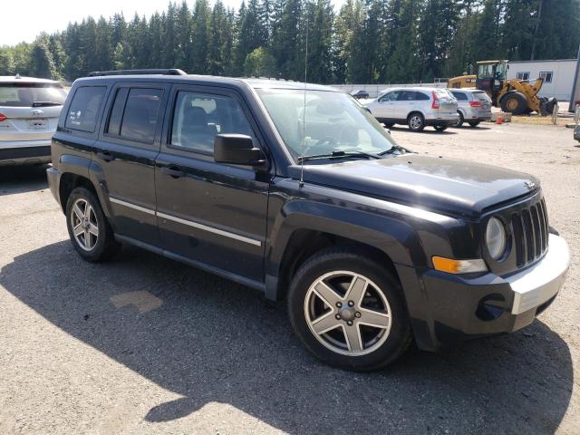 1J8FF48W08D700168 - 2008 JEEP PATRIOT LIMITED BLACK photo 4