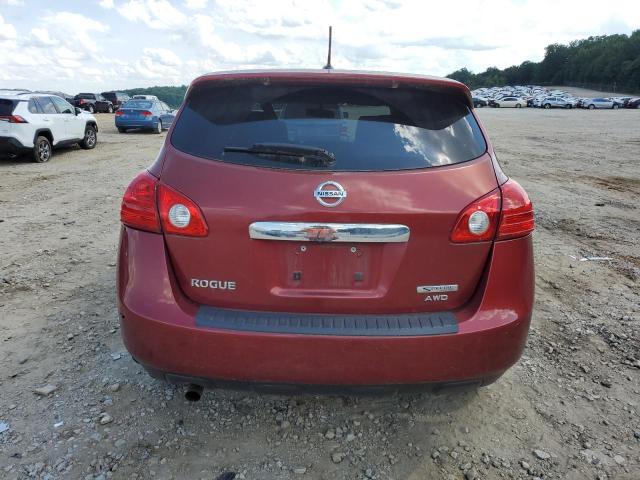 JN8AS5MV3DW138222 - 2013 NISSAN ROGUE S RED photo 6