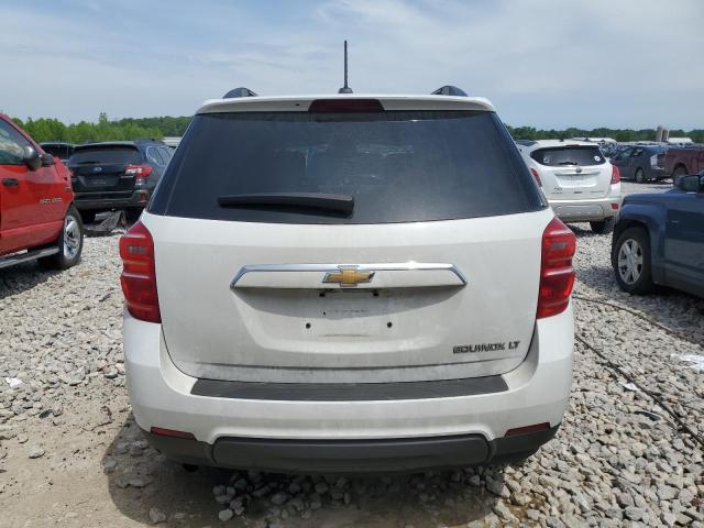 2GNALCEK1G6103119 - 2016 CHEVROLET EQUINOX LT WHITE photo 6