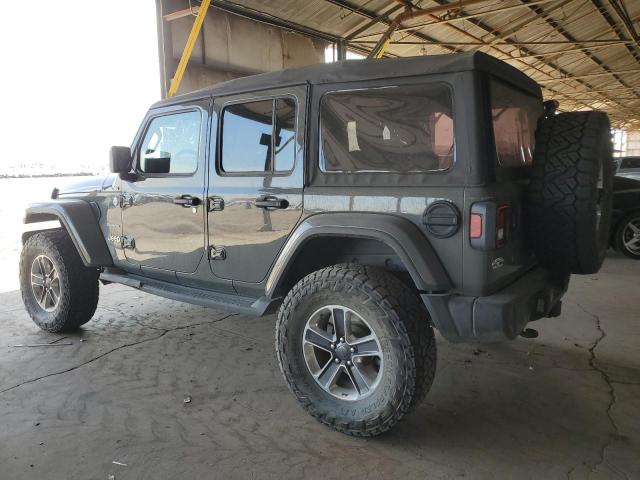 1C4HJXEN5JW317218 - 2018 JEEP WRANGLER U SAHARA GRAY photo 2