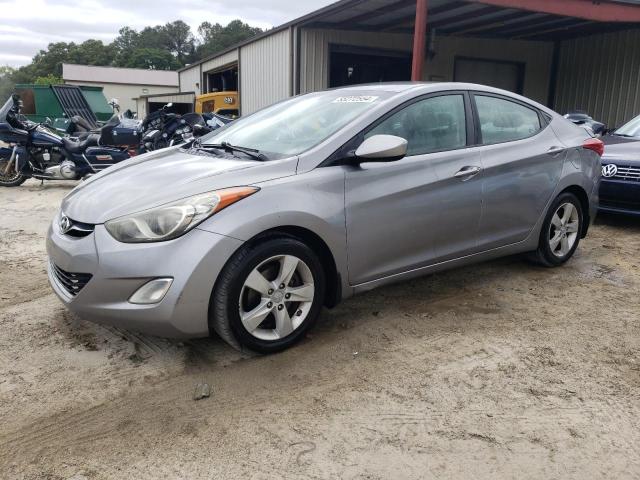 KMHDH4AE1CU383385 - 2012 HYUNDAI ELANTRA GLS GRAY photo 1