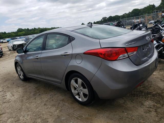 KMHDH4AE1CU383385 - 2012 HYUNDAI ELANTRA GLS GRAY photo 2