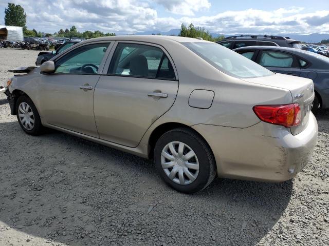 2T1BU4EE2AC434307 - 2010 TOYOTA COROLLA BASE GOLD photo 2