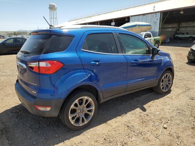 MAJ3S2KE5KC275155 - 2019 FORD ECOSPORT TITANIUM BLUE photo 3