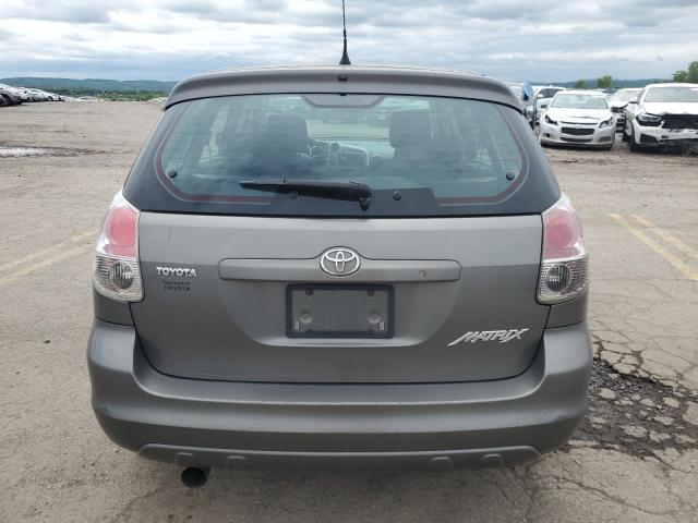 2T1KR32E27C646732 - 2007 TOYOTA COROLLA MA XR GRAY photo 6
