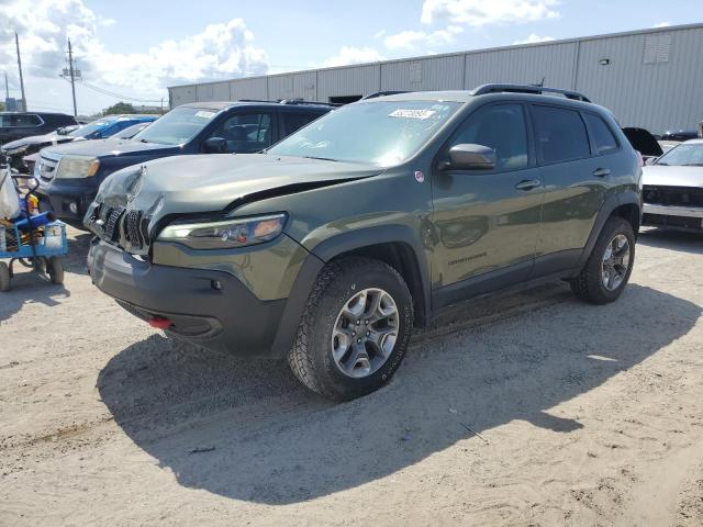 1C4PJMBX7KD189965 - 2019 JEEP CHEROKEE TRAILHAWK GREEN photo 1