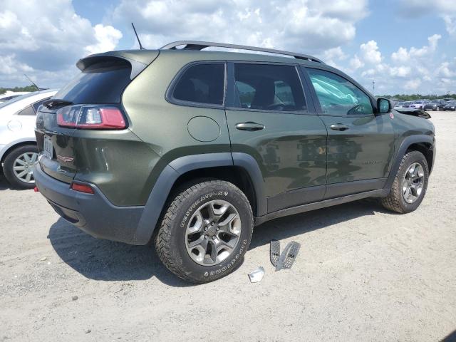 1C4PJMBX7KD189965 - 2019 JEEP CHEROKEE TRAILHAWK GREEN photo 3