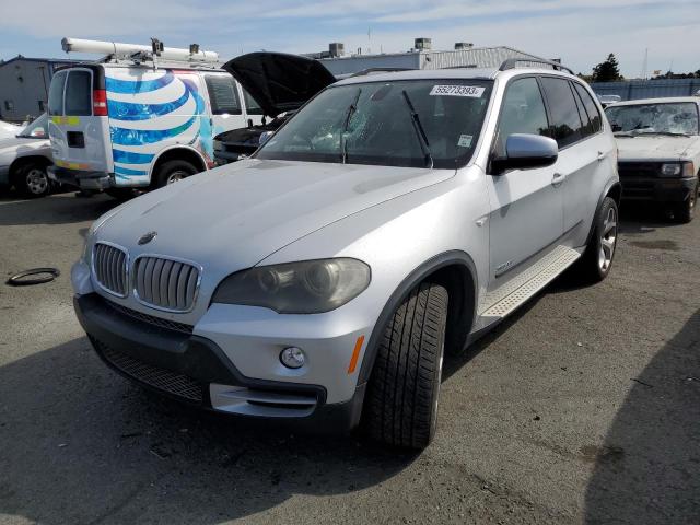 5UXFE83519L309407 - 2009 BMW X5 XDRIVE48I SILVER photo 1
