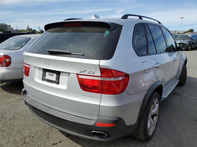 5UXFE83519L309407 - 2009 BMW X5 XDRIVE48I SILVER photo 3