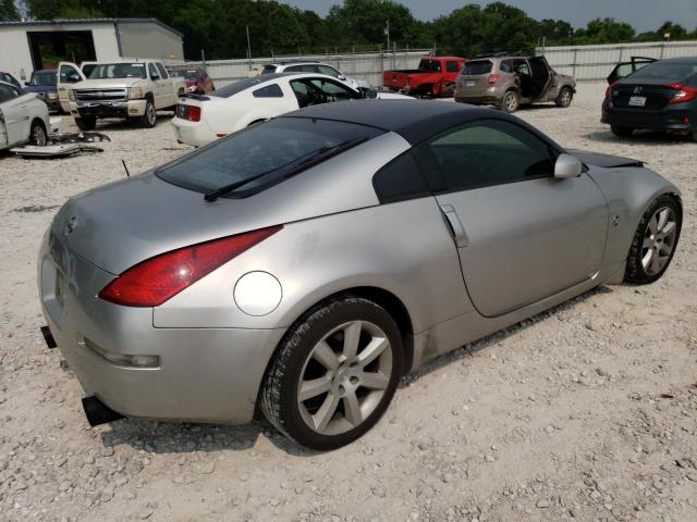 JN1AZ34DX4T153114 - 2004 NISSAN 350Z COUPE SILVER photo 3