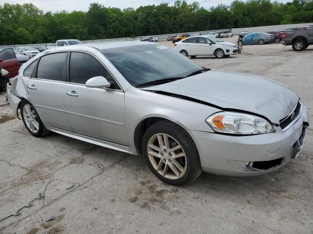 2G1WC5E35D1105671 - 2013 CHEVROLET IMPALA LTZ 银色 照片 4