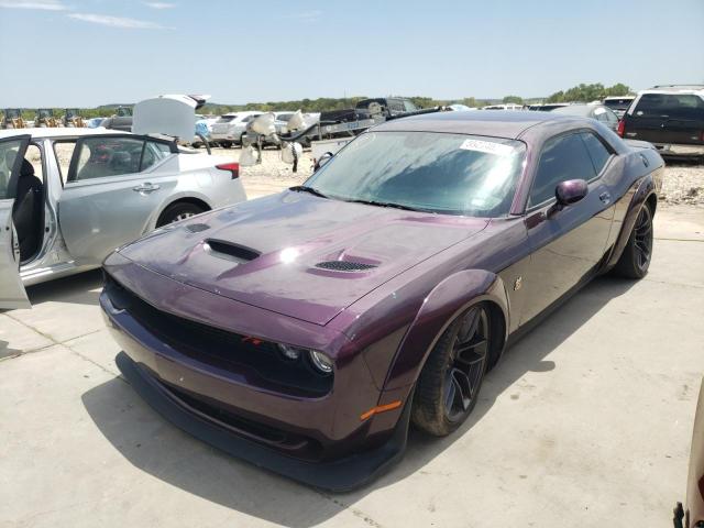 2C3CDZFJ0MH627809 - 2021 DODGE CHALLENGER R/T SCAT PACK PURPLE photo 1