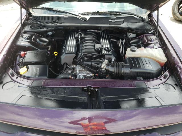 2C3CDZFJ0MH627809 - 2021 DODGE CHALLENGER R/T SCAT PACK PURPLE photo 11