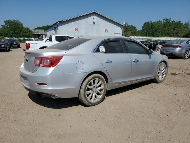 1G11H5SL1EF300449 - 2014 CHEVROLET MALIBU LTZ ვერცხლისფერი ფოტო 3