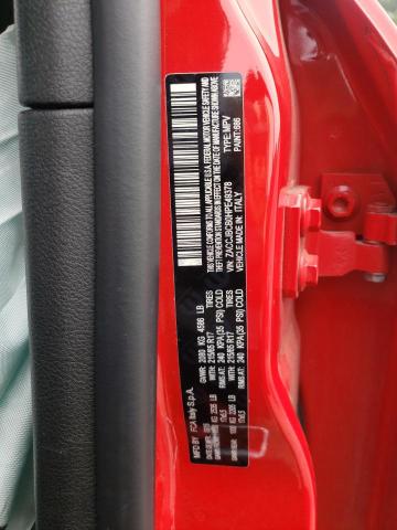 ZACCJBCB0HPE49378 - 2017 JEEP RENEGADE TRAILHAWK RED photo 12