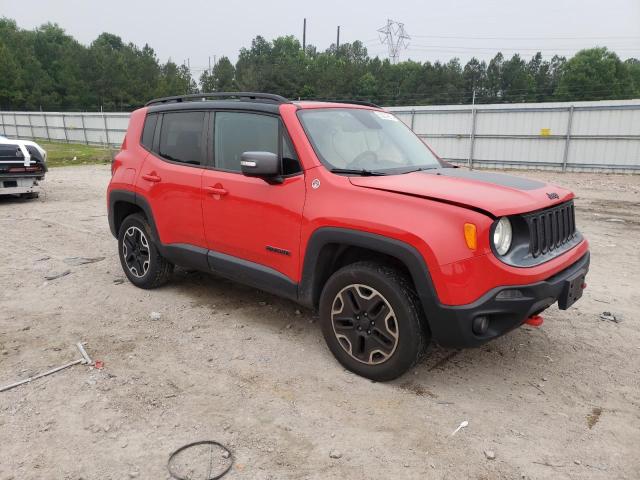 ZACCJBCB0HPE49378 - 2017 JEEP RENEGADE TRAILHAWK RED photo 4