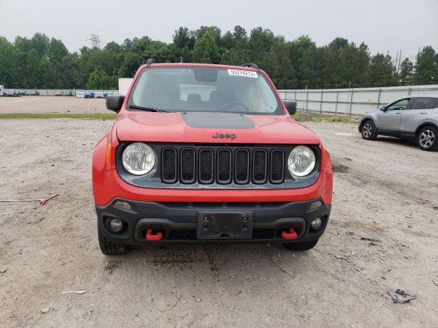 ZACCJBCB0HPE49378 - 2017 JEEP RENEGADE TRAILHAWK RED photo 5