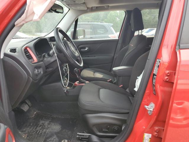 ZACCJBCB0HPE49378 - 2017 JEEP RENEGADE TRAILHAWK RED photo 7