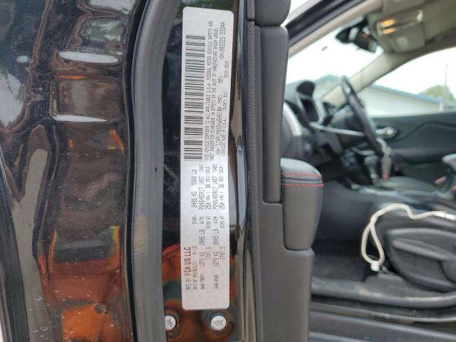 1C4PJMBS2HW546180 - 2017 JEEP CHEROKEE TRAILHAWK BLACK photo 12