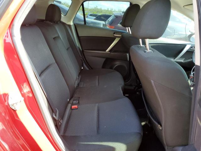 JM1BL1L79D1839840 - 2013 MAZDA 3 I RED photo 10