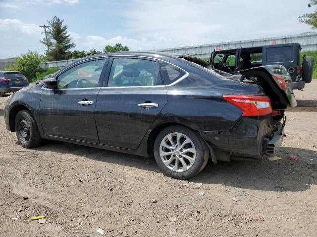 3N1AB7AP1KY434314 - 2019 NISSAN SENTRA S BLACK photo 2