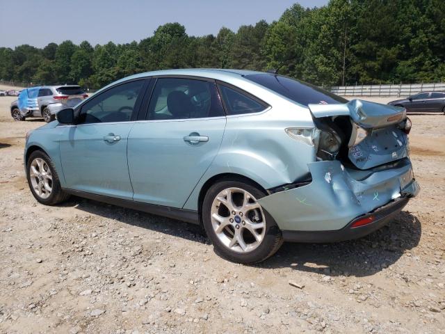 1FAHP3H27CL389850 - 2012 FORD FOCUS SEL TURQUOISE photo 2