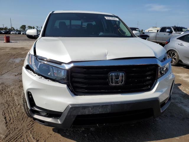 5FPYK3F78NB018846 - 2022 HONDA RIDGELINE RTL WHITE photo 5