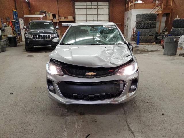 1G1JF5SB3H4117535 - 2017 CHEVROLET SONIC PREMIER SILVER photo 5