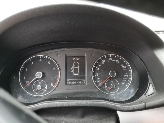 1VWBP7A36DC063160 - 2013 VOLKSWAGEN PASSAT SE BLACK photo 9