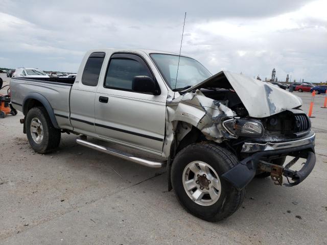 5TESM92N32Z037363 - 2002 TOYOTA TACOMA XTRACAB PRERUNNER ვერცხლისფერი ფოტო 4