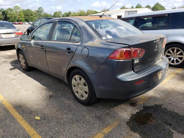 JA3AU16U99U026884 - 2009 MITSUBISHI LANCER DE GRAY photo 2