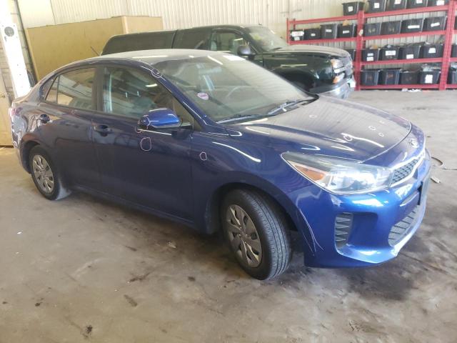 3KPA24AB9KE167487 - 2019 KIA RIO S BLUE photo 4