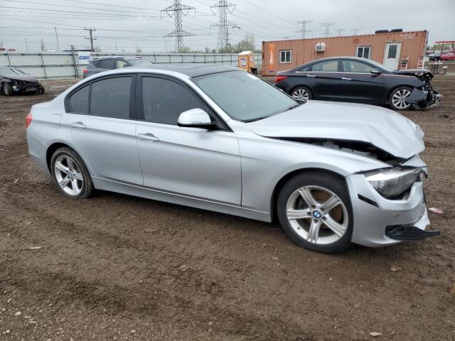 WBA3C3G57FNS73968 - 2015 BMW 320 I XDRIVE SILVER photo 4