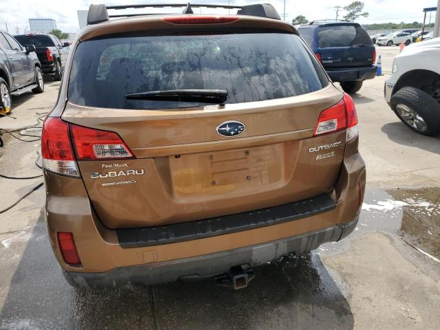 4S4BRBKC0B3339968 - 2011 SUBARU OUTBACK 2.5I LIMITED TAN photo 6