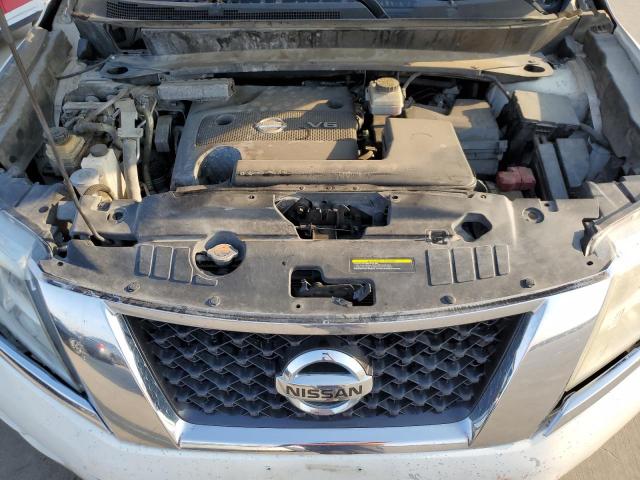 5N1AR2MN4EC664833 - 2014 NISSAN PATHFINDER S WHITE photo 12