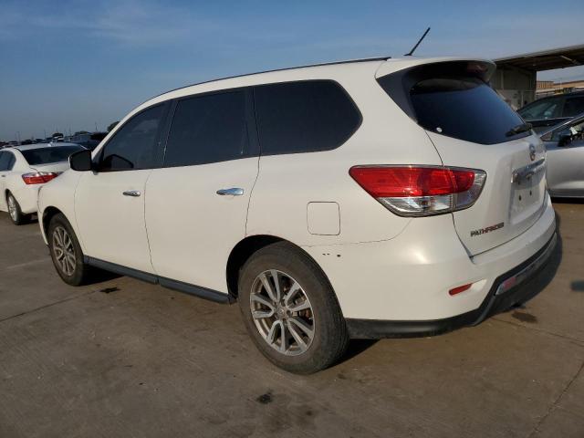 5N1AR2MN4EC664833 - 2014 NISSAN PATHFINDER S WHITE photo 2