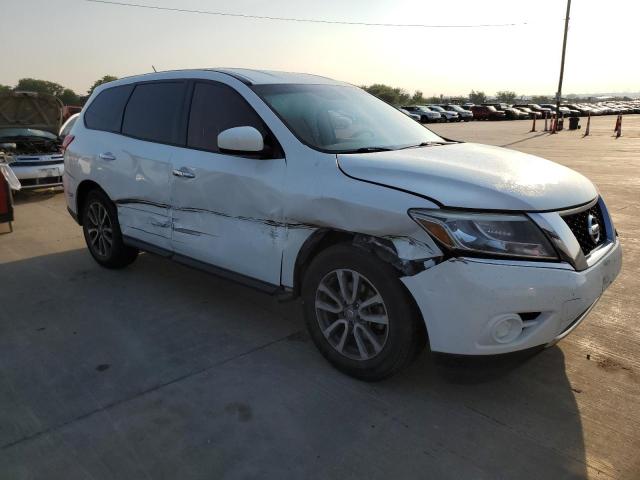 5N1AR2MN4EC664833 - 2014 NISSAN PATHFINDER S WHITE photo 4