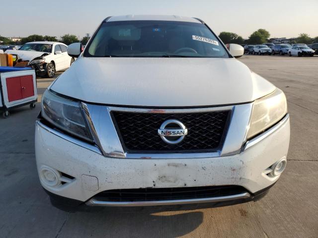 5N1AR2MN4EC664833 - 2014 NISSAN PATHFINDER S WHITE photo 5