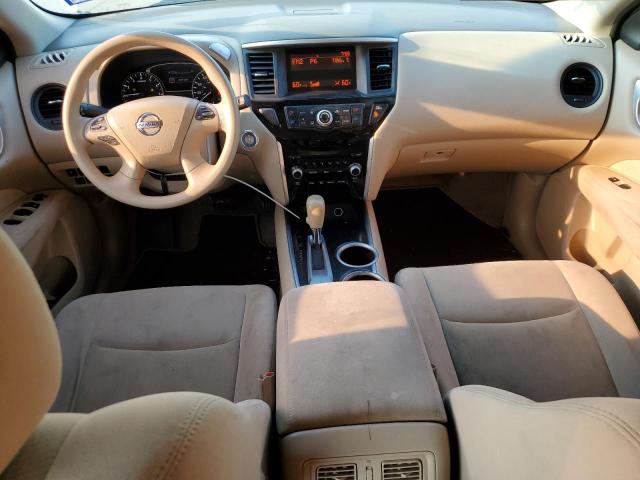 5N1AR2MN4EC664833 - 2014 NISSAN PATHFINDER S WHITE photo 8