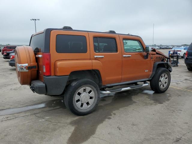 5GTDN13EX78114611 - 2007 HUMMER H3 ORANGE photo 3